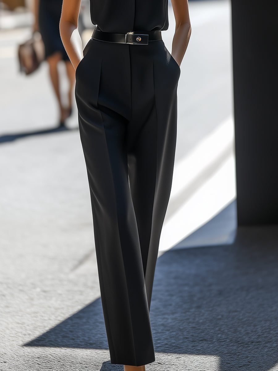 Fay | Sleeveless Tailored Jumpsuit