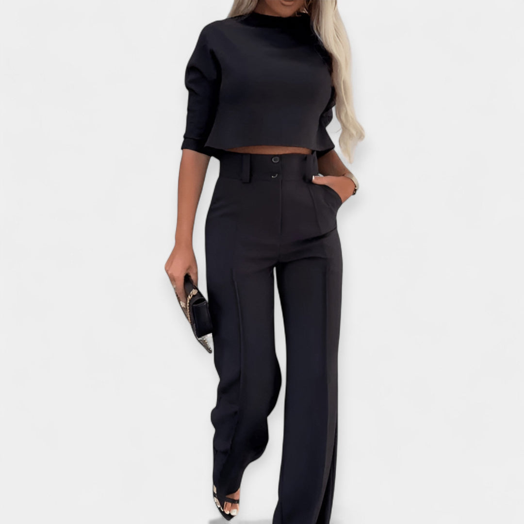 Crop Top & Pants Set