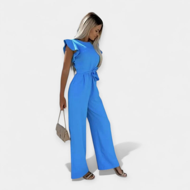 Elegant Belted Jumpsuit