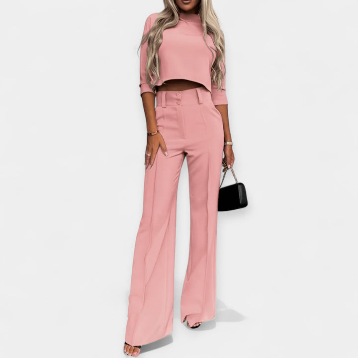 Crop Top & Pants Set