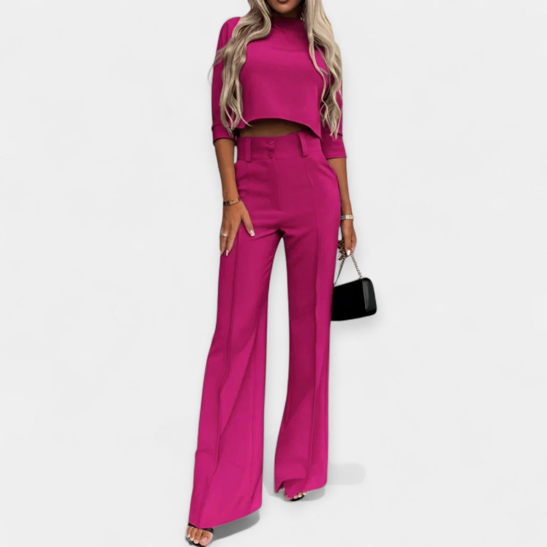 Crop Top & Pants Set