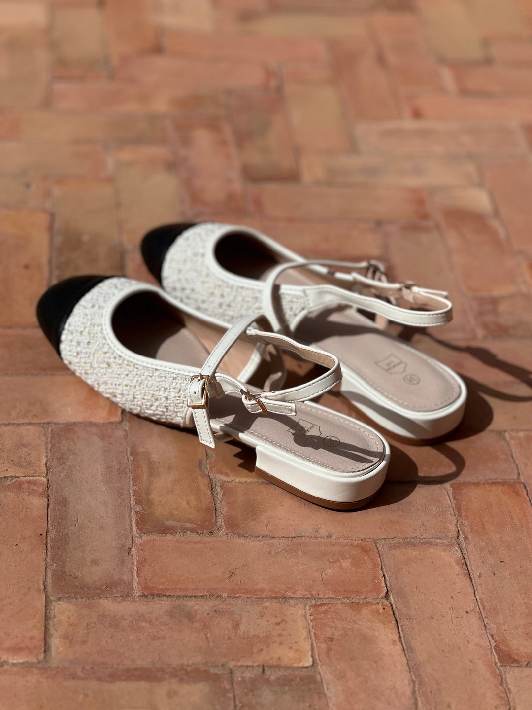 Maria™ | Tweed Slingbacks