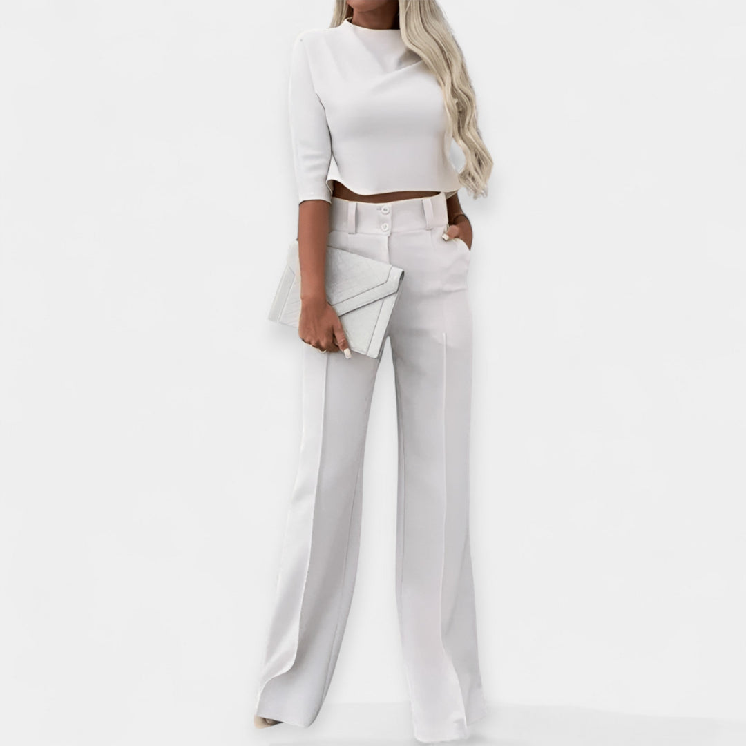 Crop Top & Pants Set