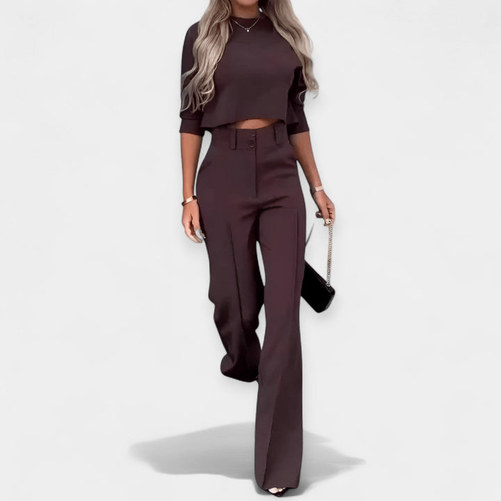 Crop Top & Pants Set