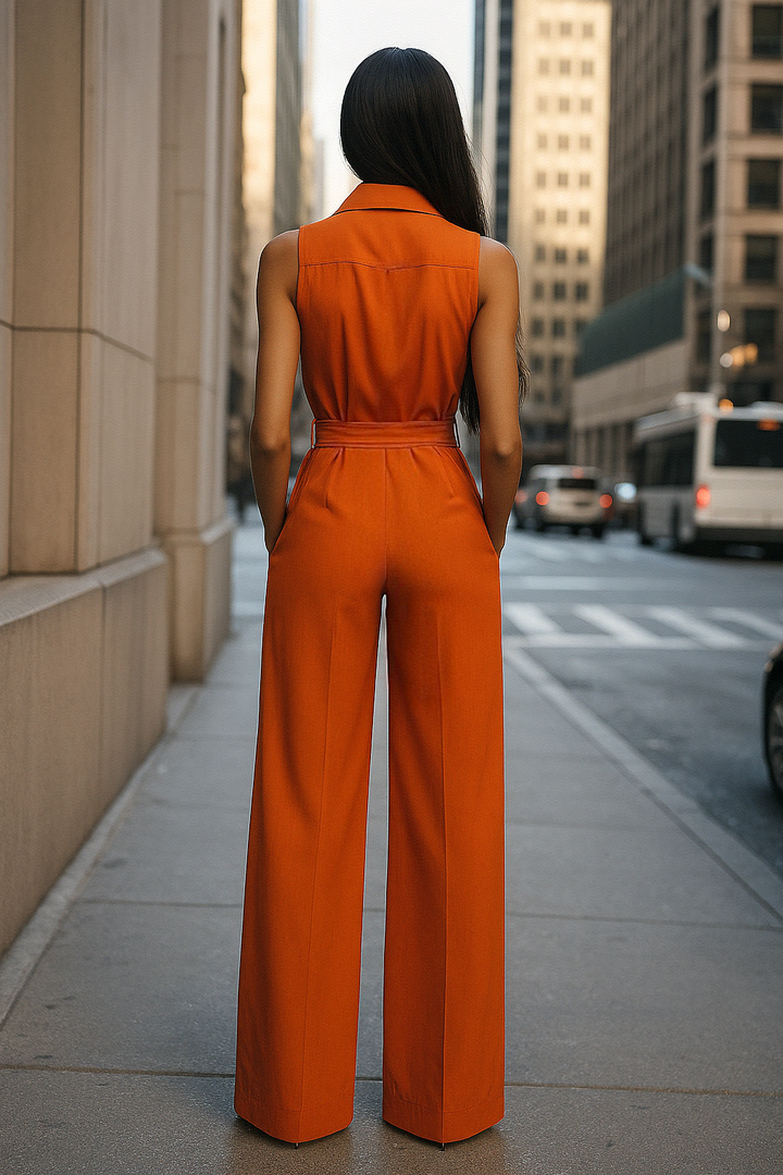 Claire | Stylish Sleeveless Jumpsuit