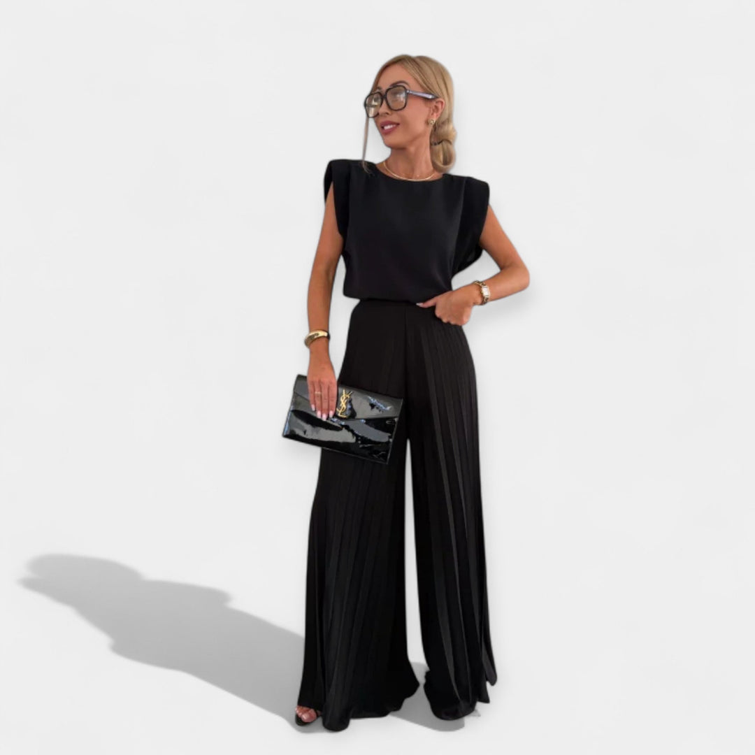 Sleeveless Top & Pants Set