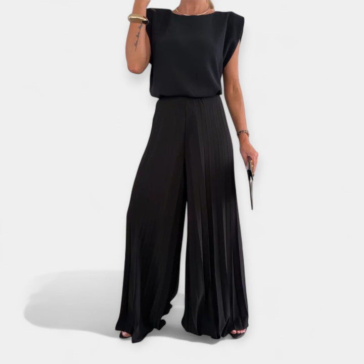 Sleeveless Top & Pants Set