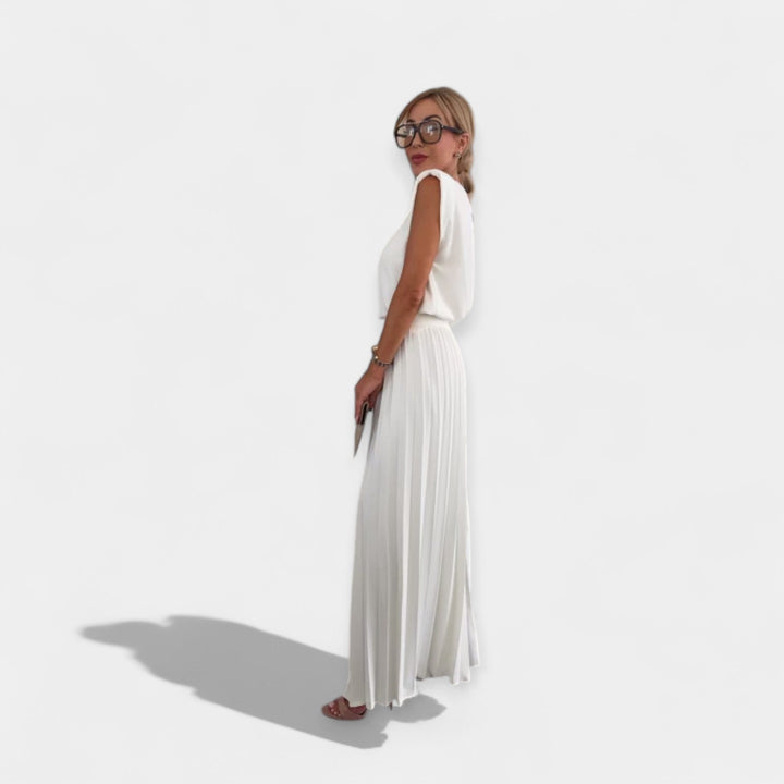 Sleeveless Top & Pants Set